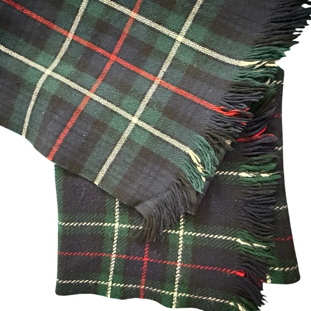 Glentana MacKenzie Tartan Scarf Bundle 3 Scottish‎ Plaid Lot Wool